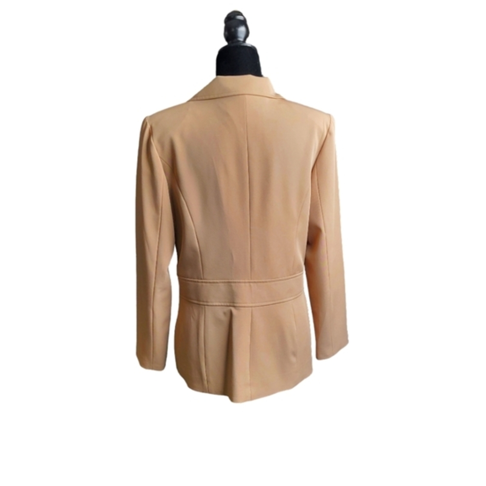 Christy Miller Three Button Blazer Side Zip Pants Fully Lined Womens Suit Sz 10 - Picture 3 of 14